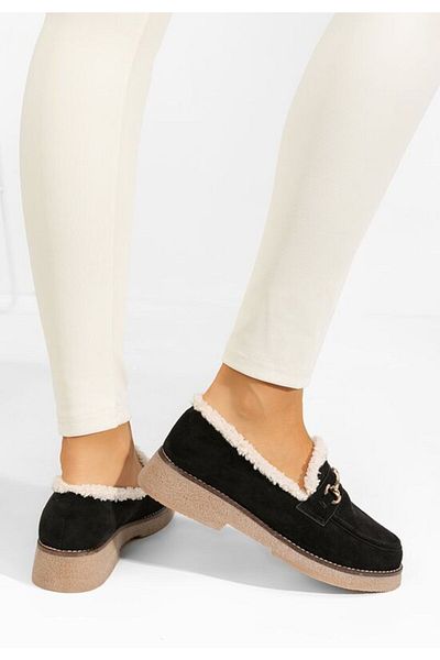 B T Shoes Mocasini dama Danissa V2 negri