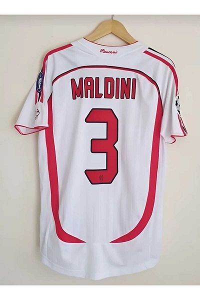 Legent Lady Maldini White Jersey T-Sort from Milan Legends