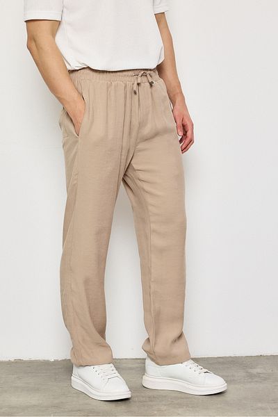 İLKCET MODA Ανδρικό παντελόνι Modal Fabric Oversize