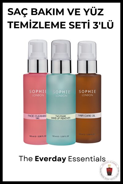 Sophie Cosmetics London The Everyday Essentials - Yüz Temizleme ve Saç Bakım ...