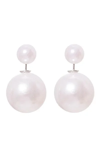 TChic Large and Small Pearl Earrings