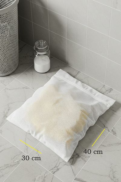 PARİS HOME T-Shirt Washing Net Bag 40X30 cm Washing Net Clothes Clothes Washing Net