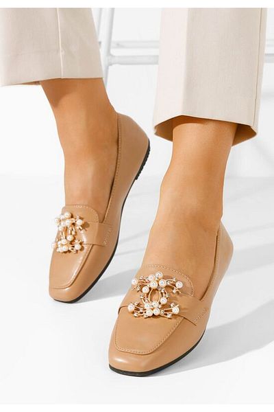 B T Shoes Mocasini dama eleganti Giulinello v2 bej