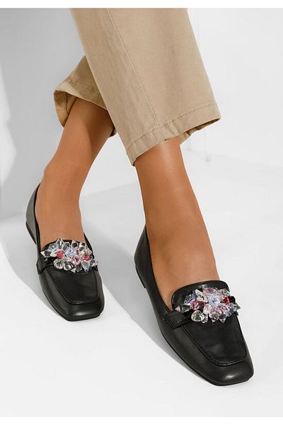 B T Shoes Mocasini dama eleganti Anicuta negri