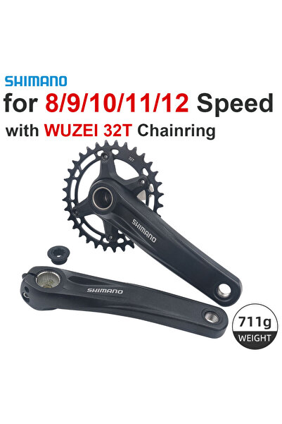 Choice مجموعة مرفق دراجة جبلية WUZEI 32T Shimano Deore SLX MT510 بسرعات 10 و1...