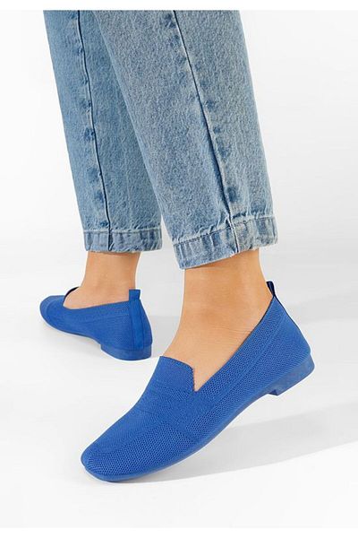 B T Shoes Mocasini dama Kirrana albastri