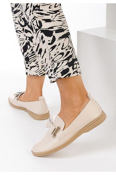 B T Shoes Mocasini dama Andeva bej