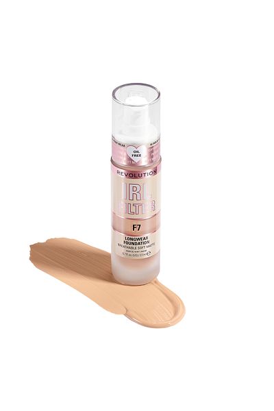 MAKEUP REVOLUTION Revolution Irl Filter Longwear Foundation F7