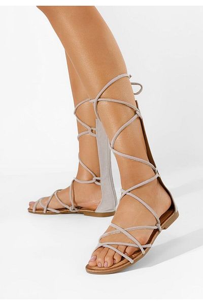 B T Shoes Sandale gladiator Judia gri
