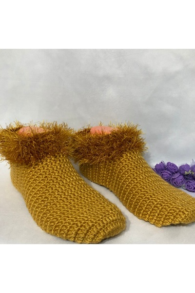 Selen el örgüsü patik çeyizlik  el emeği