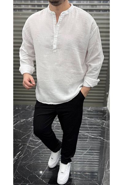 ferywear Judge Collar Muslin Shirt