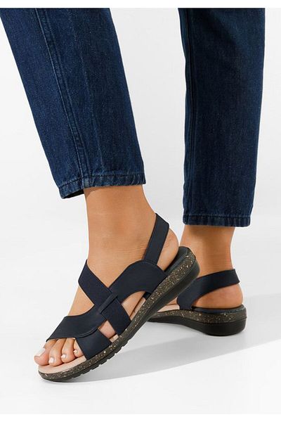 B T Shoes Sandale cu talpa joasa Tobia navy