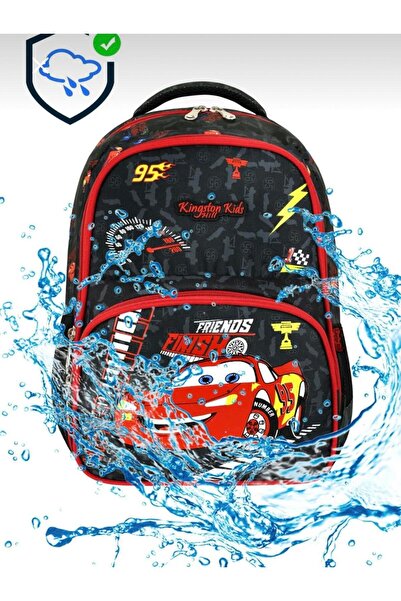 Dainty Bag Digital Printed Primary School Bag Set of 3 (Bag + Thermal Nutrition + Pen Holder)