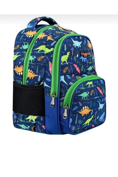Dainty Bag Digital Printed Primary School Bag Set of 3 (Bag + Thermal Nutrition + Pen Holder)