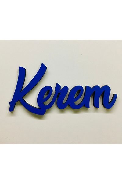 estölye Ornament de ușă cu nume din lemn, cu perne de 25 cm (1 buc)