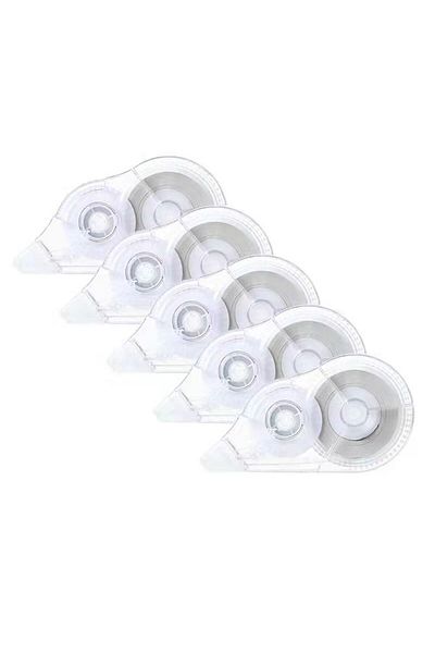 Choice -transparent-5pcs 5pcs Correction Tape Roller 30mx5mm White Sticker Tape Student Simple Error Eraser