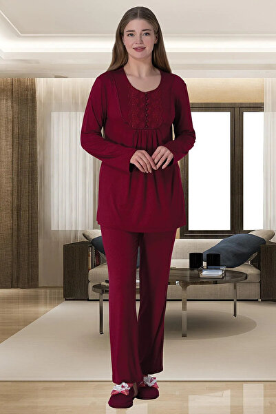 NightLove Women's Plus Size Pajama Set Mecit 6020