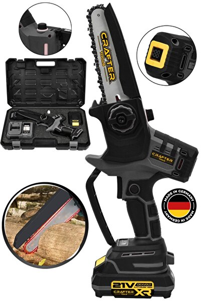 CRAFTERTOOLS 36V 5Ah Çift Batarya Otomatik Yağlama Kömürsüz Motor Budama Test...