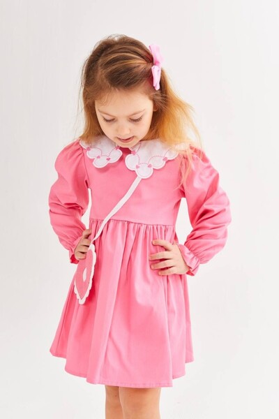 Bisahane Kalp Çantalı Elbise