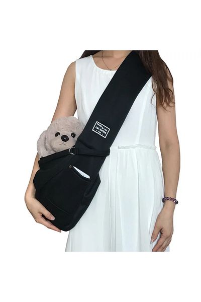 Choice black Comfortable Pet Crossbody Shoulder Bag Outdoor Travel Portable Cat Puppy Sling Carrier Bag Dog