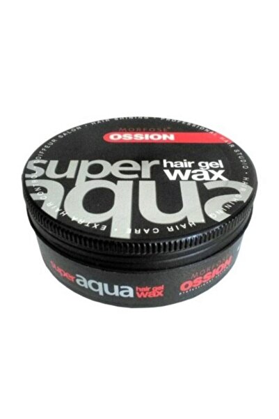 Morfose Ossıon Super Aqua Hair Gel Wax 4 Numara Siyah