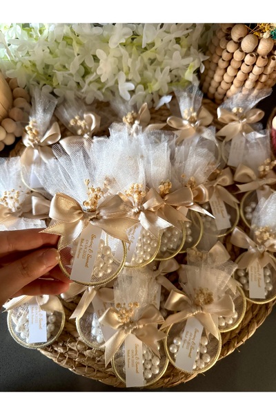 Larmina Decoration 20 de bucăți de perle inelare decorate cu magnes pentru li...