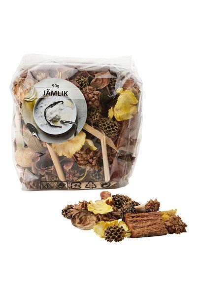 IKEA Scented Dried Rose, Vanilla/Light Beige 90g