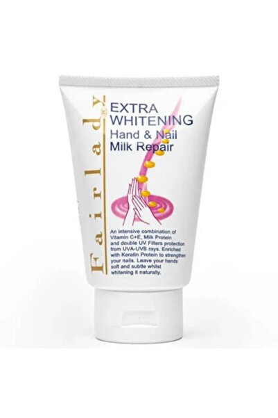 Fair Lady كريم العنايه اليوميه لليدين والاظافر بالحليب من فير ليدي , 100 مل