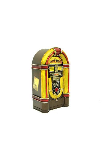 Skygo Vintage Piggy Bank Patterned Decorative Metal Music Box - Gift