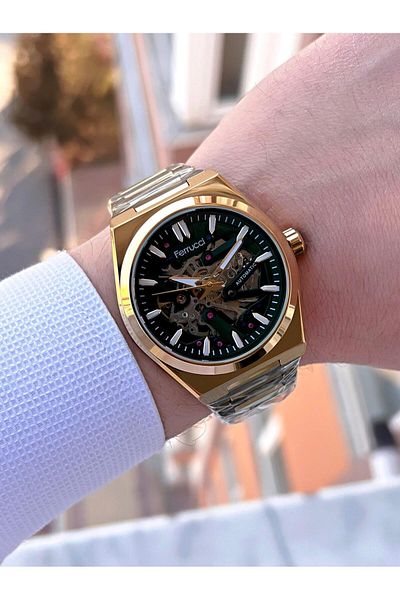 Ferrucci 3 Atm Water Resistant Automatic Men's Wristwatch Bfc.03532.03