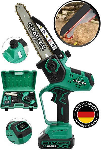 Genel Markalar Profesyonel 36V Çift Akülü 20Cm Pala Şarjlı Dal Budama Testere...