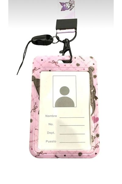 BALCI HEDİYELİK Sanrio Kuromi Figure Hanging Card Holder