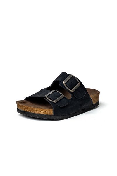 Callibron Men'S/Women's Orthopedic Double Buckle Casual Slippers - Comfortable, Stylish, and Non-Slip Soles