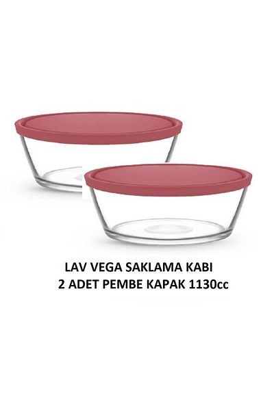 LAV Feyzade Vega 2 Pieces 1130Cc Storage Container