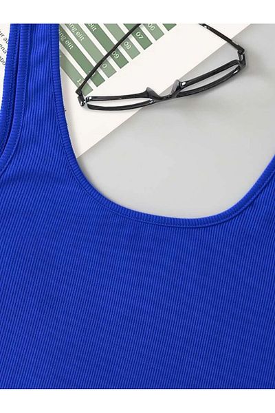 bemmoda Γυναικεία μπλούζα με τετράγωνο γιακά από 100% βαμβάκι