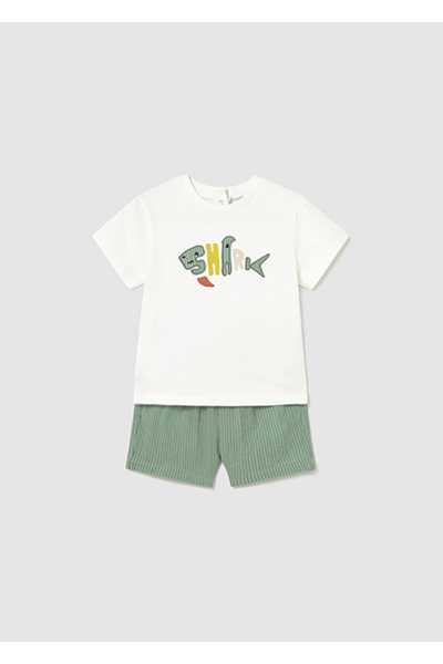 MAYORAL Boy's T-Shirt Shorts Suit 1253