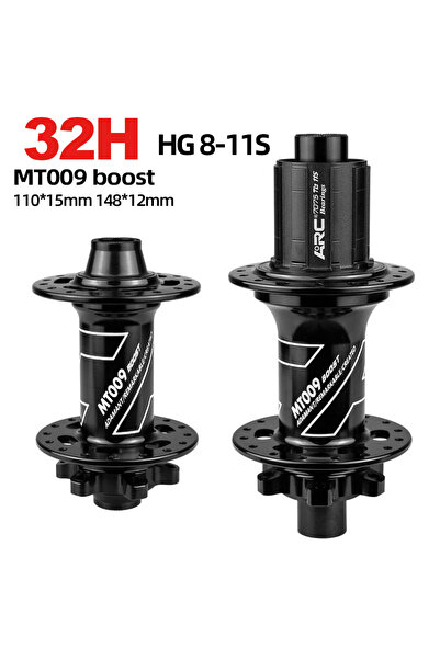 Choice محور أمامي خلفي ARC MT009 BOOST HG-FRONT-REAR 32 فتحة محور دراجة جبلية...