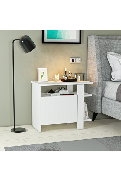 Home MoBiga Darmian Dolaplı Raflı 2 Yönlü Komodin