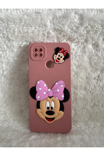 QEM REDMİ 9C / 10A İLE UYUMLU 3D  SEVİMLİ KARAKTERLER | ULTRA YUMUŞAK DOKULU ...