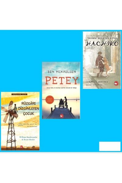 Beyaz Balina Yayınları Rüzgarı Dizginleyen Çocuk | Petey | Hachiko