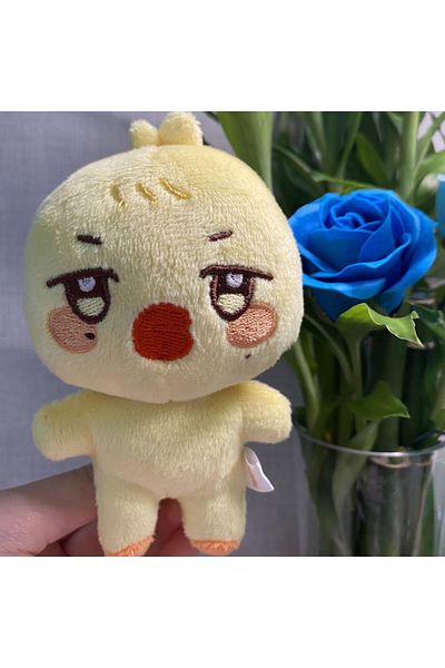 Choice سلسلة مفاتيح Kpop من القطيفة مقاس 10 سم C بتصميم Aniteez من Hongjoong Seonghwa Yunho Yeosang San Ming Woo