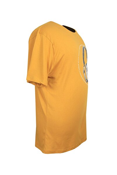 tambattal Ανδρικό μπλουζάκι με στάμπα μεγάλου μεγέθους