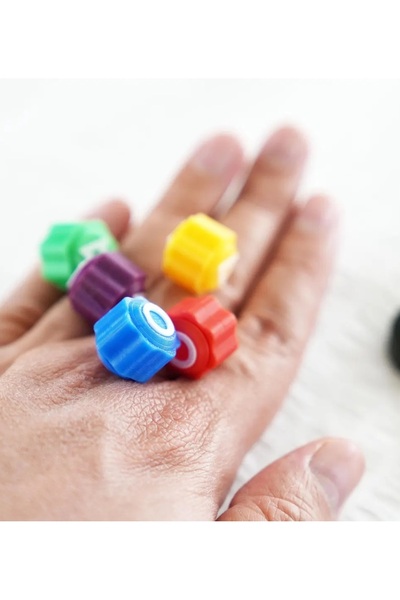 Oppy KUTUSUZ-Çelik Bilyeli-5 Taş Oyun Seti Oyun 5 Taş Seti Oyun Beştaş Renkli...