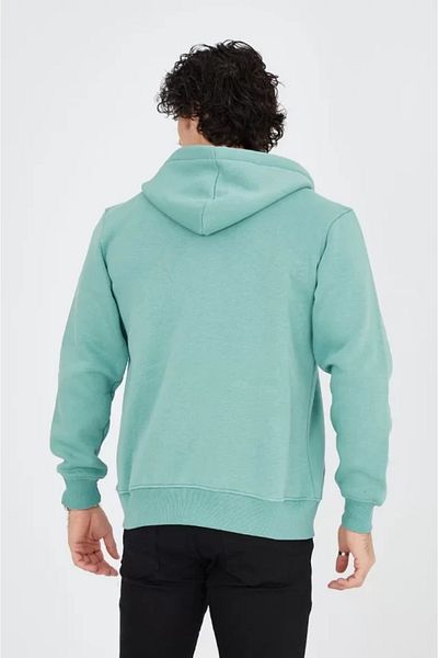 leyla sanat sanata yeni bir bakış açısı Leyla New Perspective on Art Unisex Full Zip Hoodie Sweatshirt - Mint Green