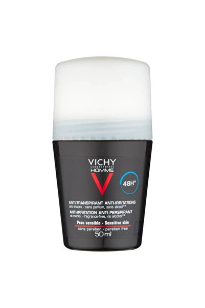 BC-VISHAY مزيل العرق رول أون مضاد للتعرق ومضاد للتهيج لمدة 48 ساعة من هوم، 50 مل