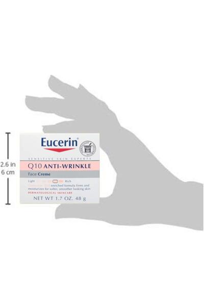 Eucerin Eucerin Q10 Anti-Wrinkle Day Cream Fragrance-Free 48g