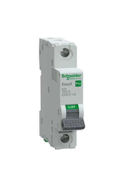 SCHNEIDER EZ9F27125 B 1*25 A W OTOMAT SİGORTA 6kA