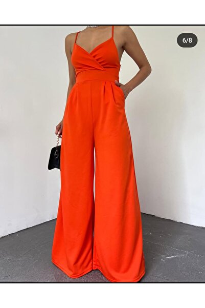 moda duygu tulum sırt dekolteli tulum