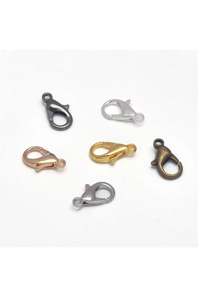 Choice 12 مم × 50 قطعة ألوان مختلطة 50 قطعة 10 12 14 16 18 21 مم مشابك جراد ا...