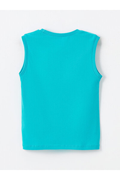 LC Waikiki Chlapecké tílko s výstřihem a potiskem bez rukávů